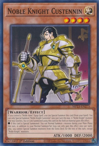 Noble Knight Custennin (Common) [MP23-EN275-C]