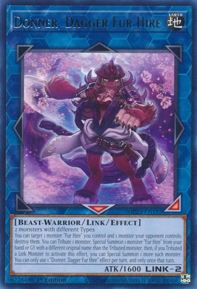 Donner, Dagger Fur Hire (Rare) [MP23-EN192-R]