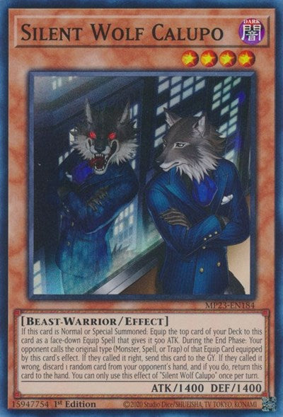 Silent Wolf Calupo (Super Rare) [MP23-EN184-SuR]