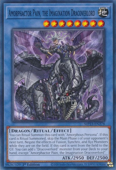 Amorphactor Pain, the Imagination Dracoverlord (Common) [MP23-EN278-C]
