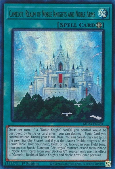Camelot, Realm of Noble Knights and Noble Arms (Ultra Rare) [MP23-EN281-UR]
