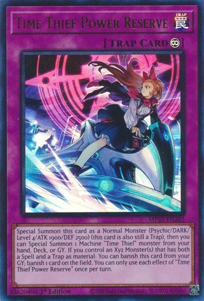 Time Thief Power Reserve (Ultra Rare) [MP23-EN282-UR]