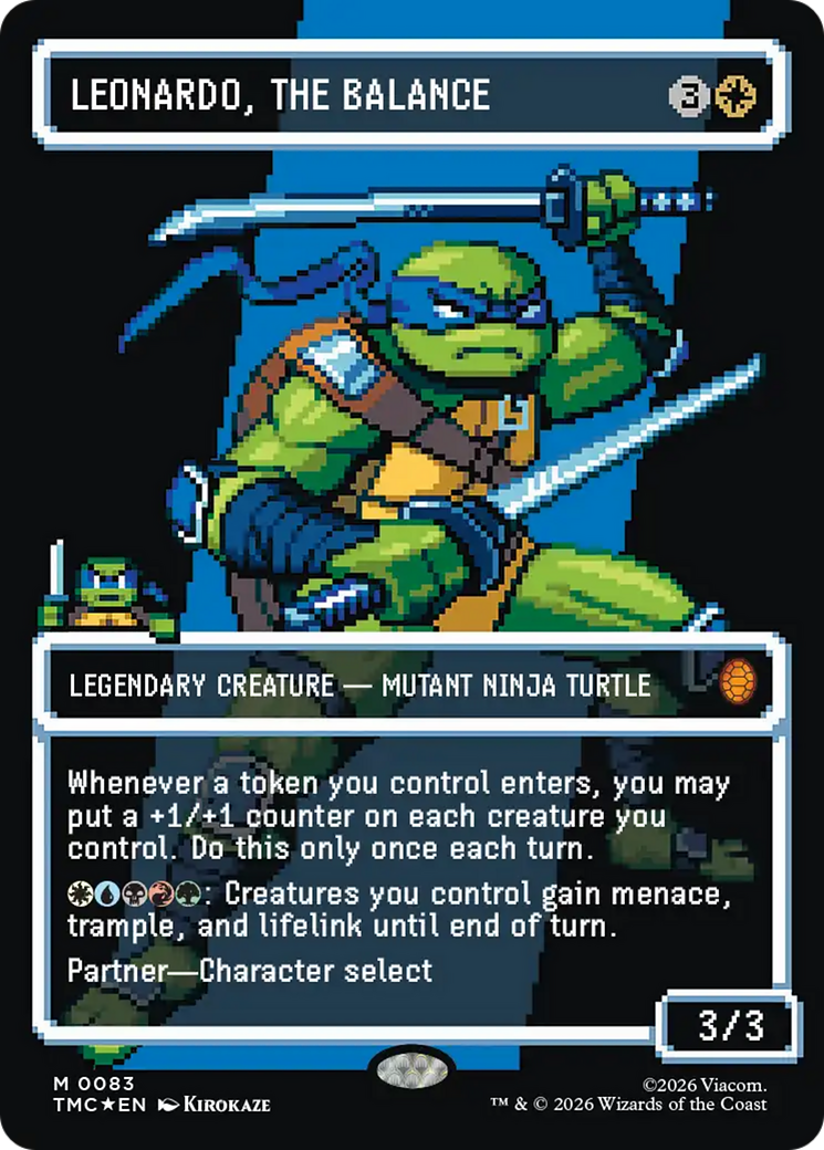 Leonardo, the Balance - Borderless - Full Art [TMC-83]