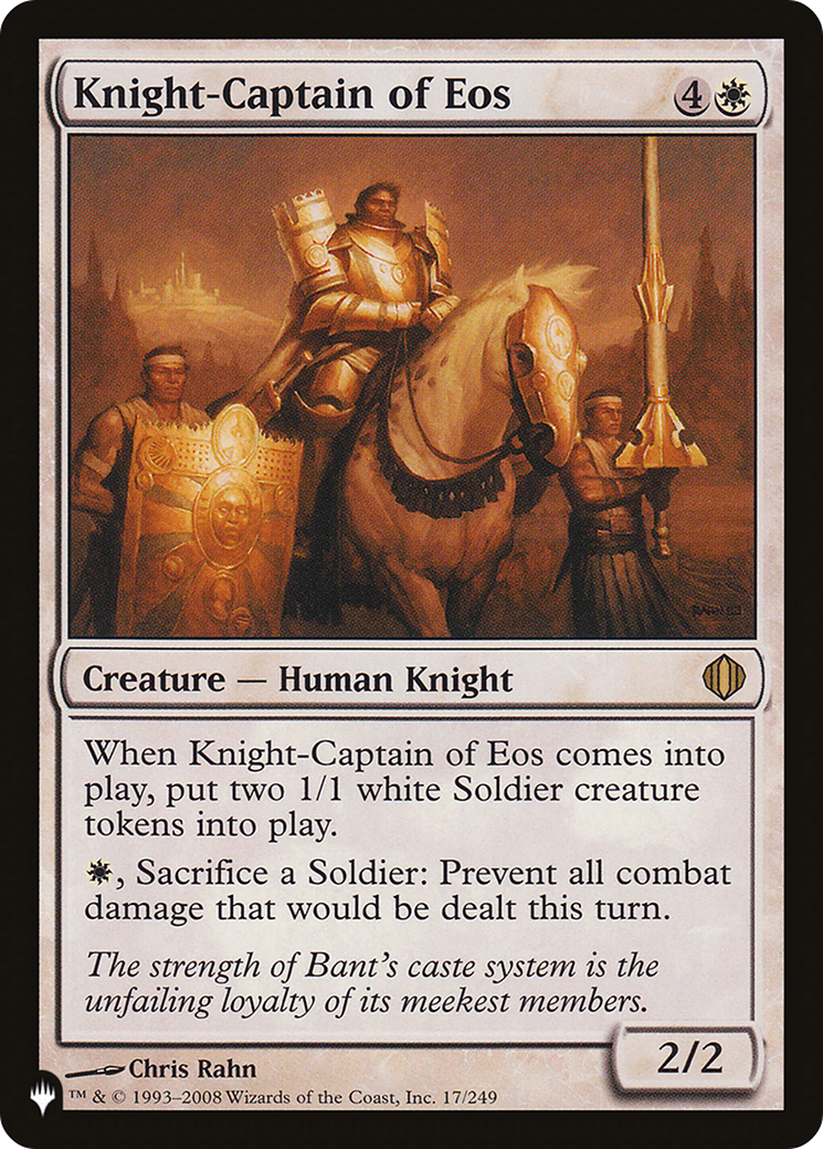 Knight-Captain of Eos [PLST-ALA-17]