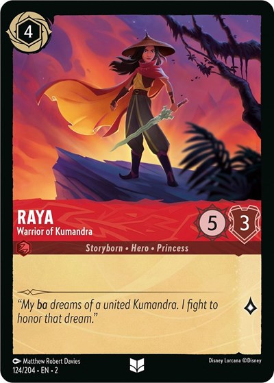 Raya - Warrior Of Kumandra [ROF-124]