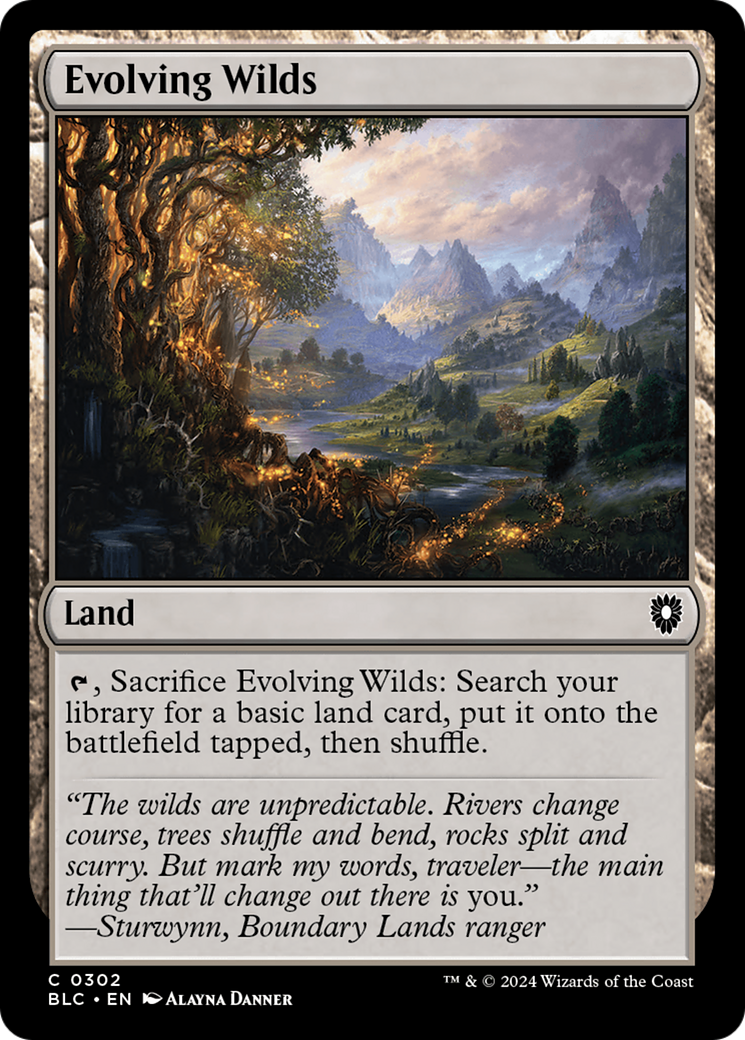 Evolving Wilds [BLC-302]