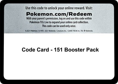 Code Card (SV: Scarlet & Violet 151) [MEW-CODE]
