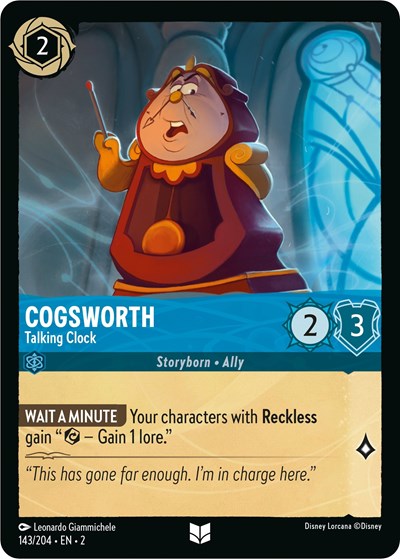 Cogsworth - Talking Clock [ROF-143]