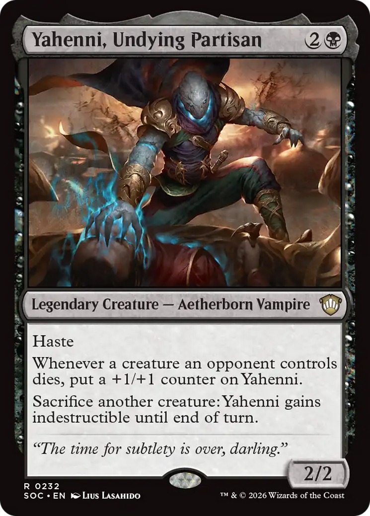 Yahenni, Undying Partisan [SOC-232]