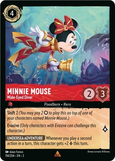 Minnie Mouse - Wide-Eyed Diver [ROF-114]