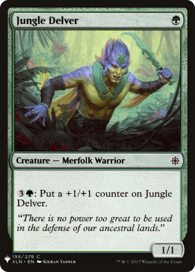 Jungle Delver [PLST-XLN-195]