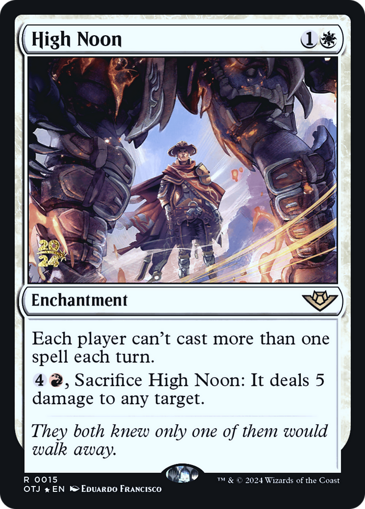 High Noon - Prerelease Promo [POTJ-15s]