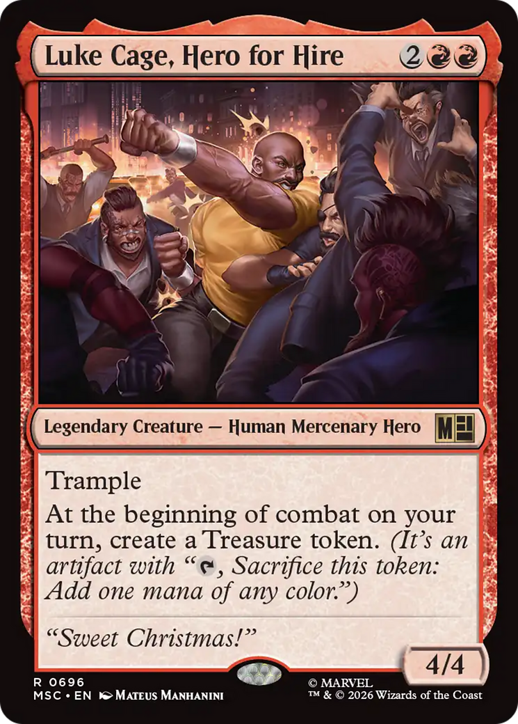 Luke Cage, Hero for Hire [MSC-696]