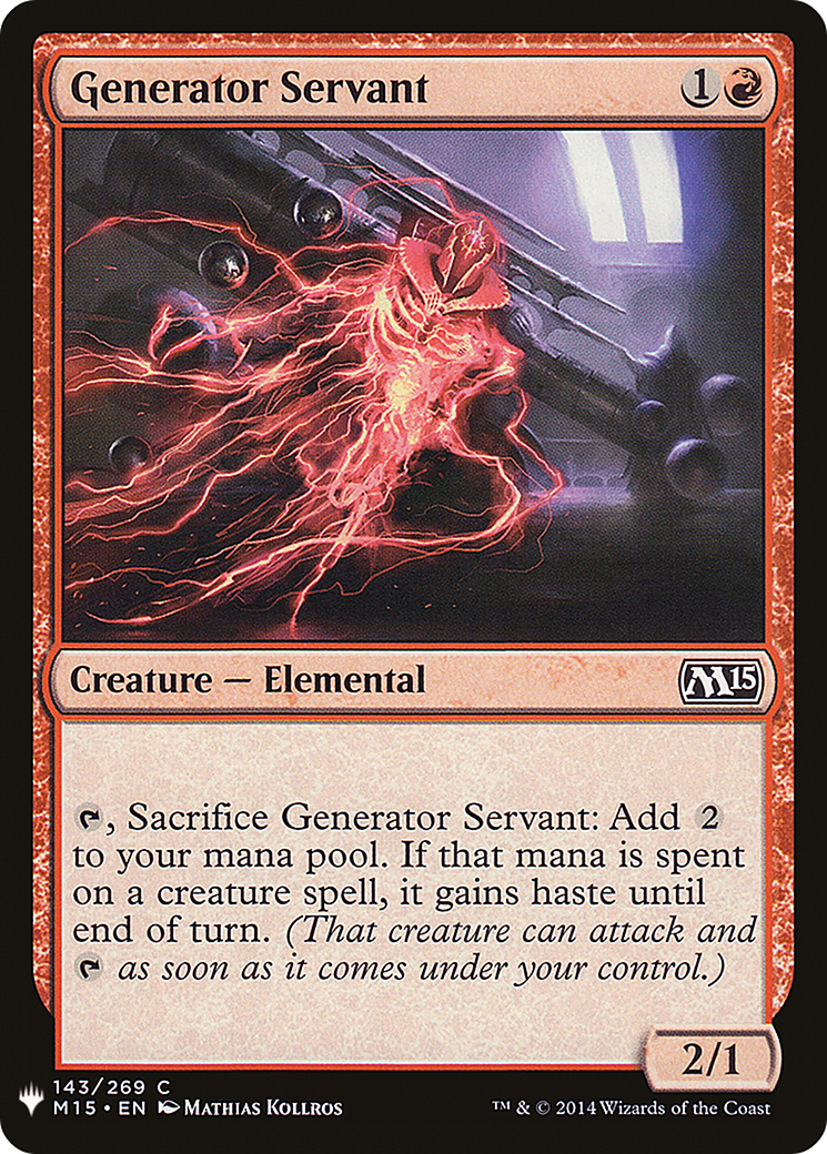 Generator Servant [PLST-M15-143]