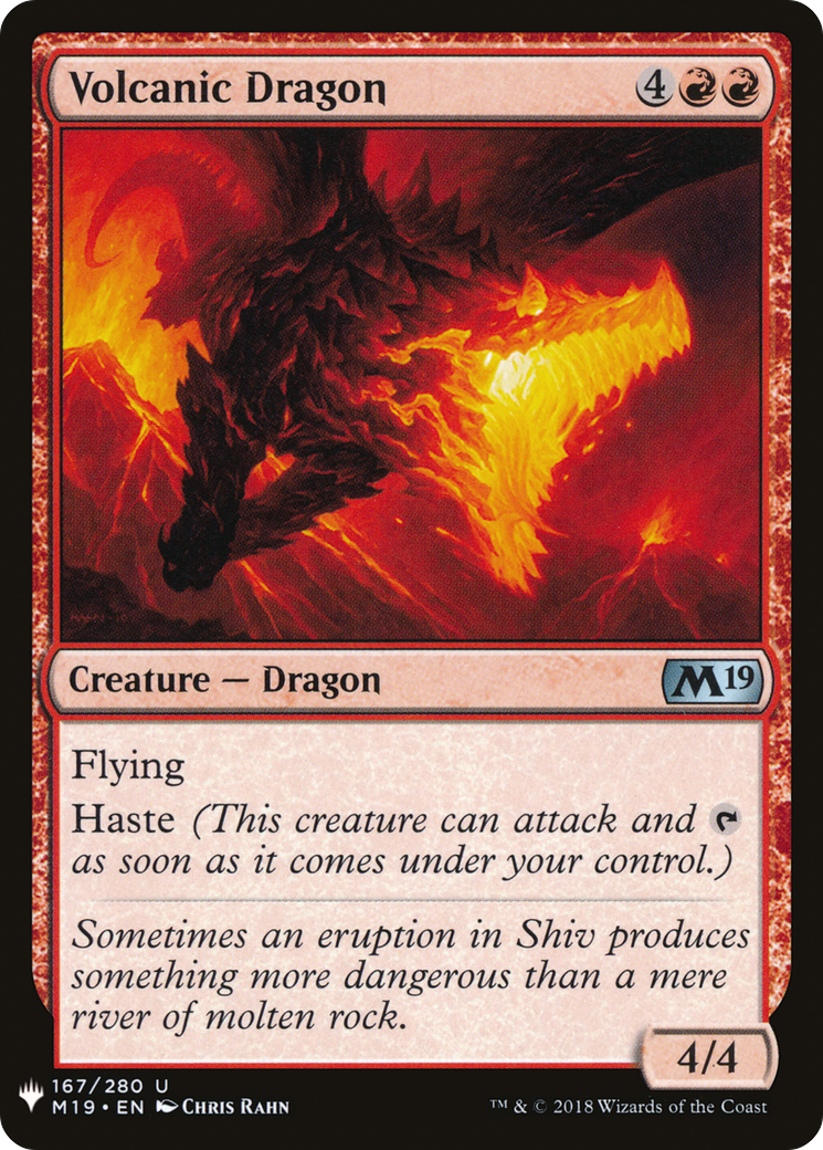Volcanic Dragon [PLST-M19-167]