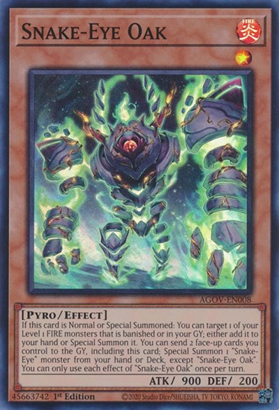 Snake-Eye Oak (Super Rare) [AGOV-EN008-SuR]