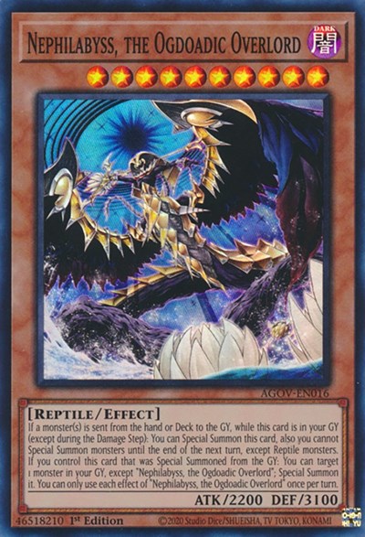 Nephilabyss, the Ogdoadic Overlord (Super Rare) [AGOV-EN016-SuR]