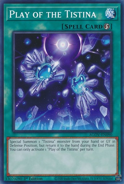 Play of the Tistina (Common) [AGOV-EN090-C]