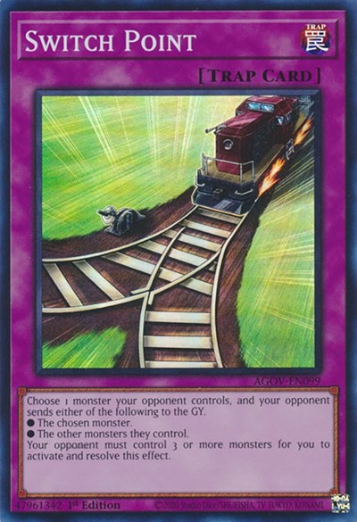 Switch Point (Super Rare) [AGOV-EN099-SuR]