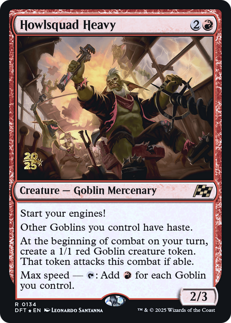 Howlsquad Heavy - Prerelease Promo [PDFT-134s]