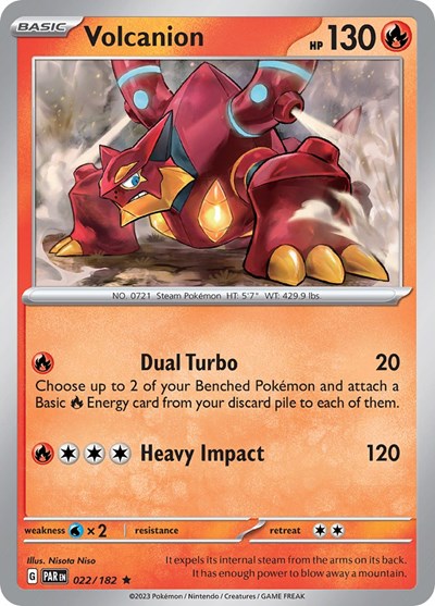 Volcanion - 022/182 (Rare) [PAR-022-R]