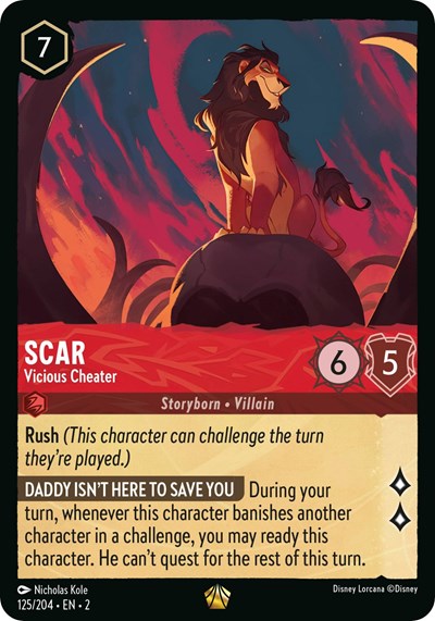 Scar - Vicious Cheater [ROF-125]