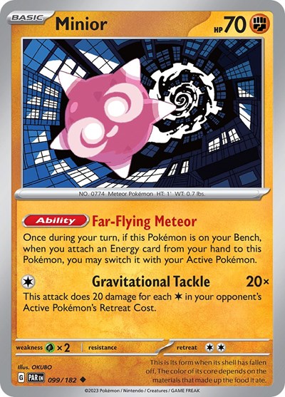 Minior - 099/182 (Uncommon) [PAR-099-U]