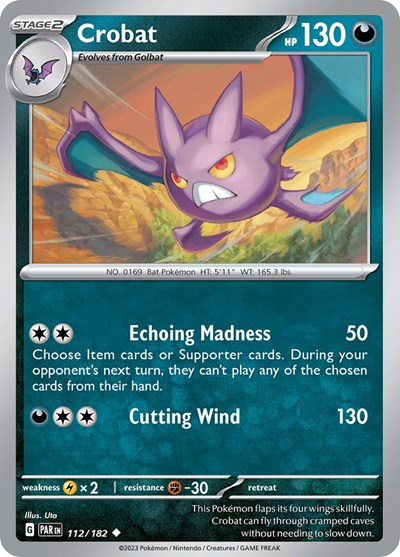 Crobat - 112/182 (Uncommon) [PAR-112-U]