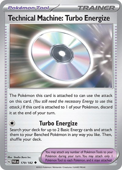 Technical Machine: Turbo Energize - 179/182 (Uncommon) [PAR-179-U]