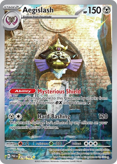 Aegislash - 210/182 (Illustration Rare) [PAR-210-IR]