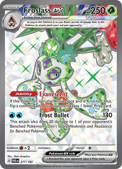 Froslass ex - 217/182 (Ultra Rare) [PAR-217-UR]