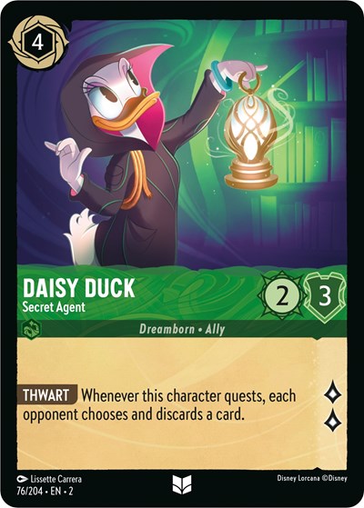 Daisy Duck - Secret Agent [ROF-76]