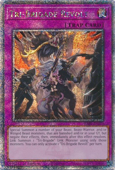 Tri-Brigade Revolt (Quarter Century Secret Rare) [RA01-EN079-QCSR]