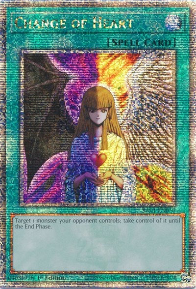 Change of Heart (Quarter Century Secret Rare) [RA01-EN050-QCSR]