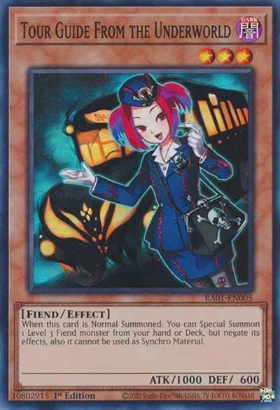 Tour Guide From the Underworld (Super Rare) [RA01-EN005-SuR]