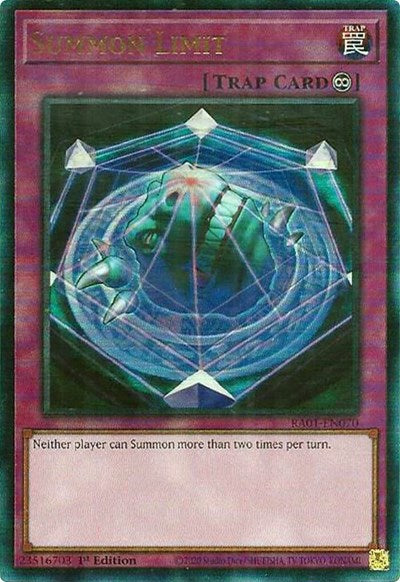 Summon Limit (Prismatic Ultimate Rare) [RA01-EN070-PUR]