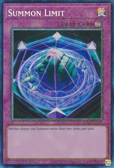 Summon Limit (Prismatic Collector's Rare) [RA01-EN070-PCR]