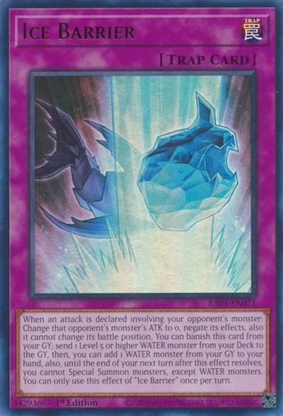 Ice Barrier (Ultra Rare) [RA01-EN071-UR]