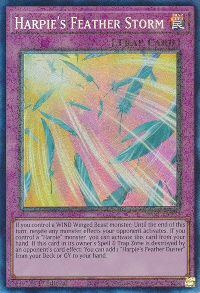 Harpie's Feather Storm (Prismatic Collector's Rare) [RA01-EN073-PCR]