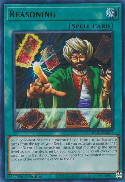 Reasoning (Ultra Rare) [RA01-EN052-UR]