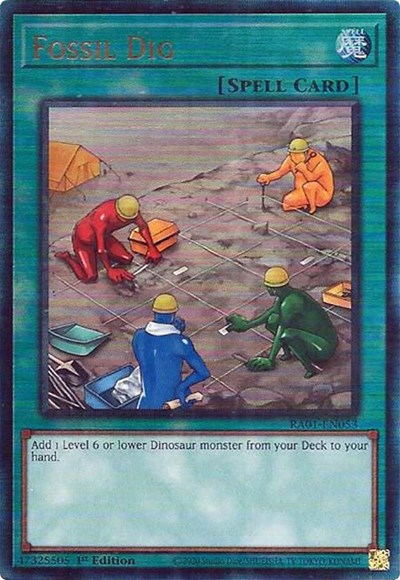 Fossil Dig (Prismatic Ultimate Rare) [RA01-EN053-PUR]
