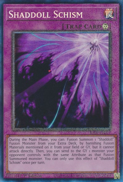 Shaddoll Schism (Prismatic Collector's Rare) [RA01-EN077-PCR]