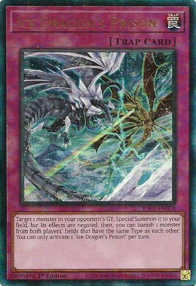 Ice Dragon's Prison (Prismatic Ultimate Rare) [RA01-EN078-PUR]
