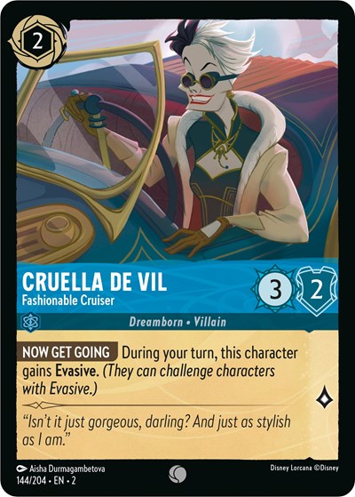 Cruella De Vil - Fashionable Cruiser [ROF-144]