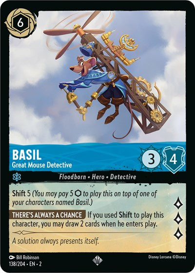 Basil - Great Mouse Detective [ROF-138]