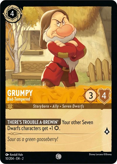 Grumpy - Bad-Tempered [ROF-10]