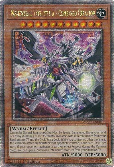 Mementoal Tecuhtlica - Combined Creation (Quarter Century Secret Rare) [VASM-EN001-QCSR]