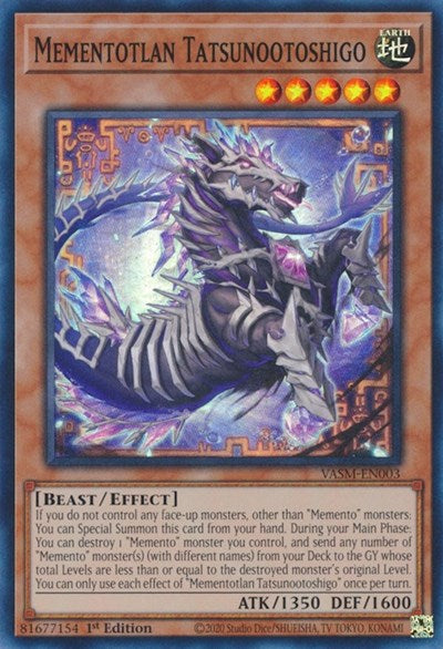 Mementotlan Tatsunootoshigo (Super Rare) [VASM-EN003-SuR]