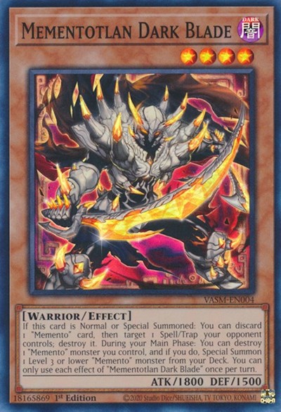 Mementotlan Dark Blade (Super Rare) [VASM-EN004-SuR]