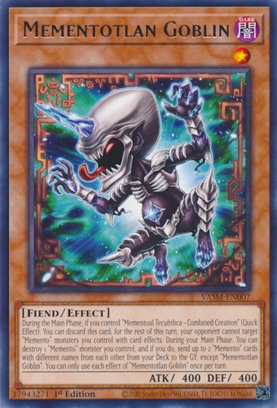 Mementotlan Goblin (Rare) [VASM-EN007-R]